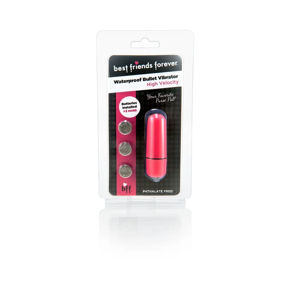 BFF Waterproof Vibrating Bullet Green
