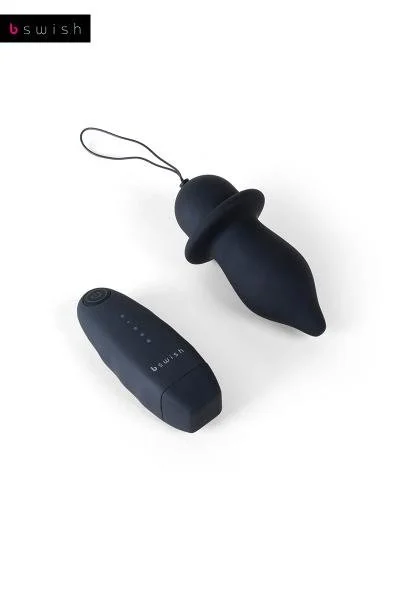 Bfilled Classic Unleashed Butt Plug, Black