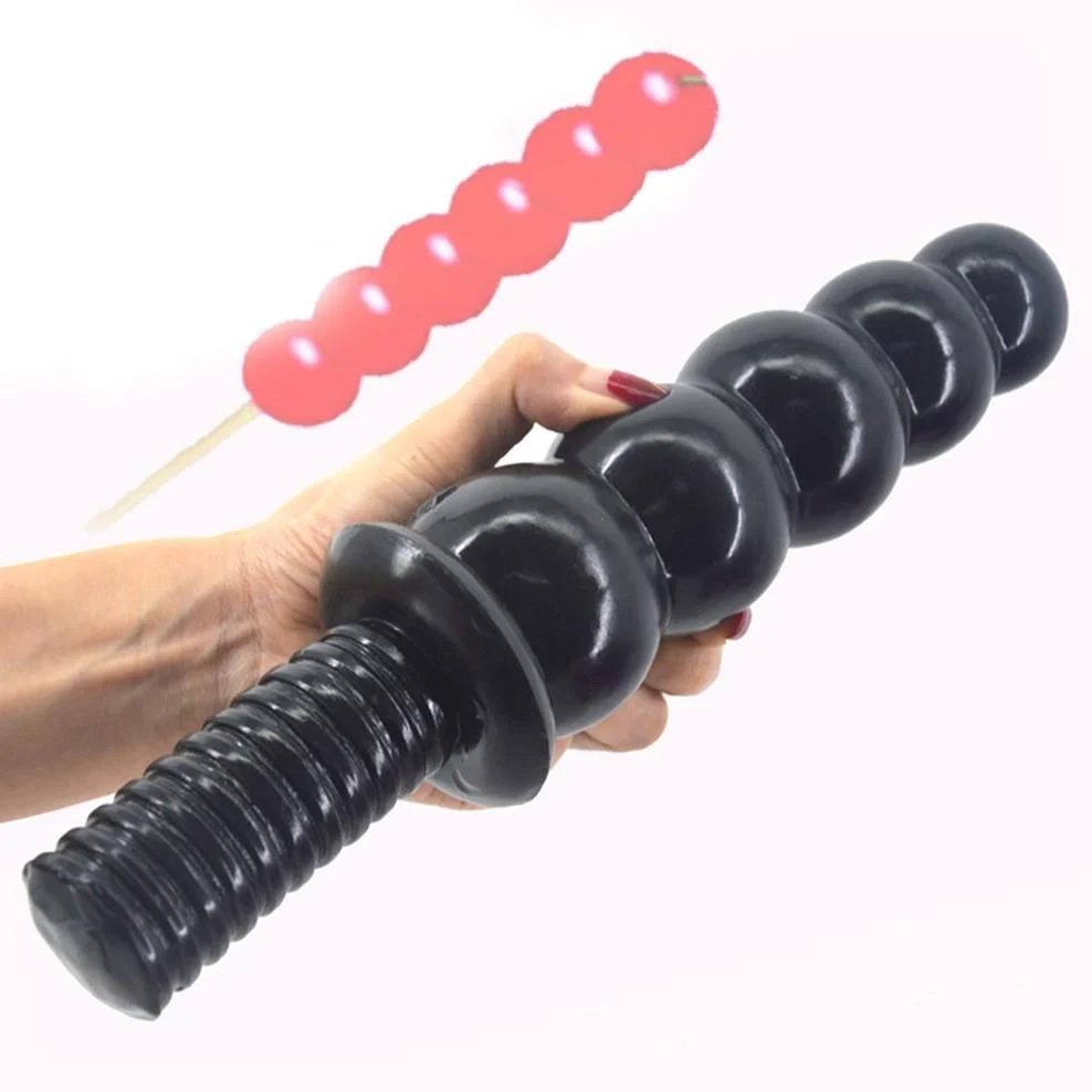 Big Beads Anal Handled Dildo