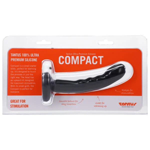Big Black Dildo Alternative – Compact Tantus Silicone Toy