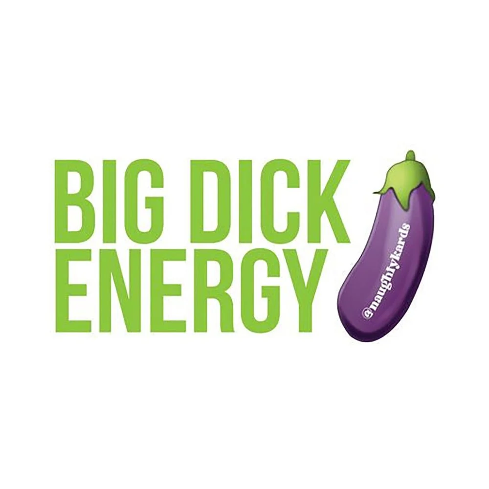 Big Dick Energy Sticker 3-pack