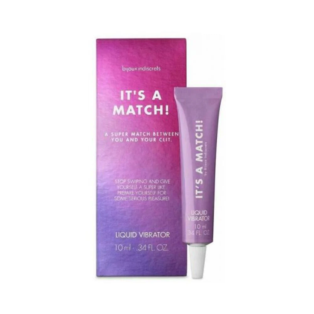 Bijoux Indiscrets Clitherapy It's A Match Liquid Vibrator 10ml