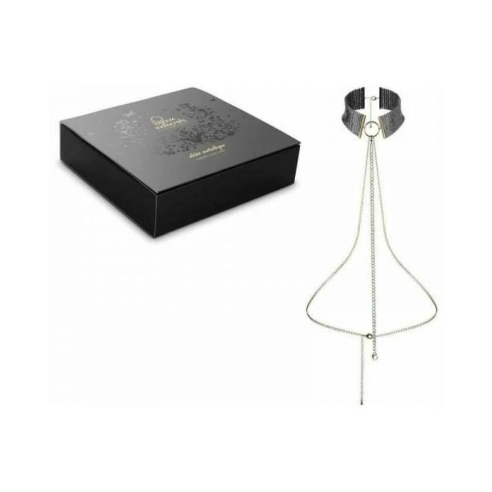 Bijoux Indiscrets Desir Metallique Collar - Black