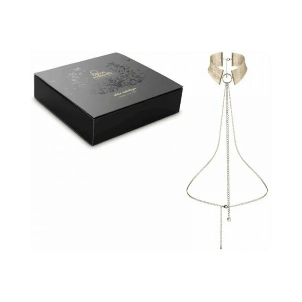 Bijoux Indiscrets Desir Metallique Collar - Gold