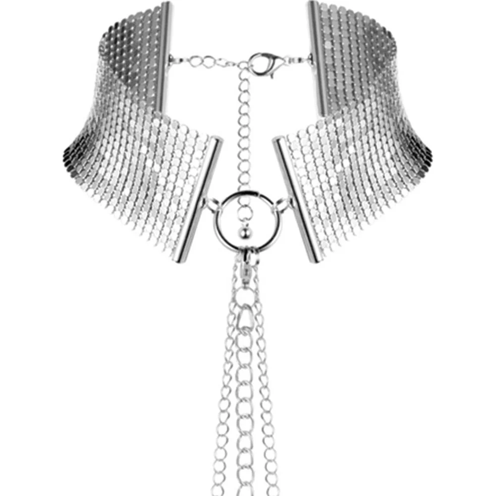 Bijoux Indiscrets Desir Metallique Collar - Silver