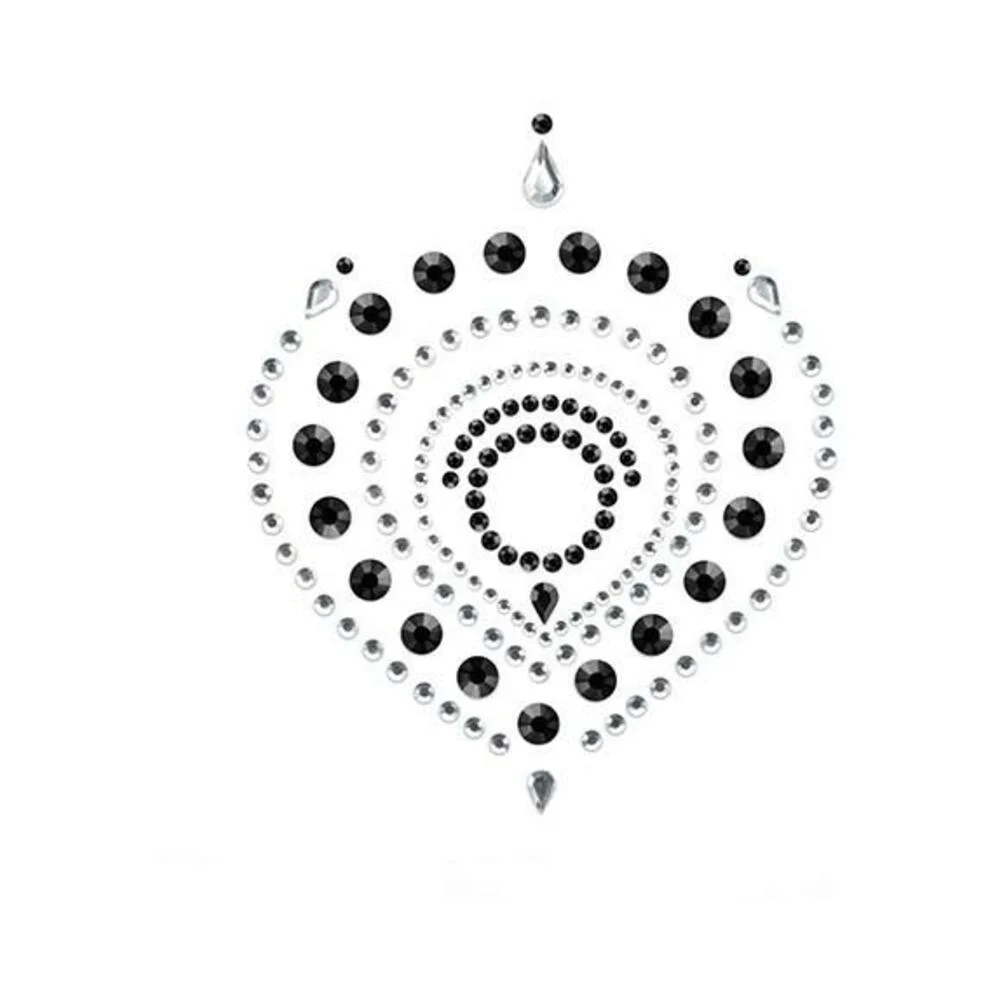 Bijoux Indiscrets Flamboyant - Black/Silver