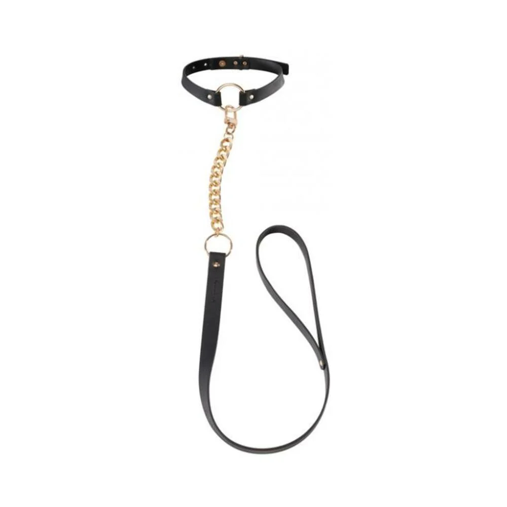 Bijoux Indiscrets Maze Choker with Leash