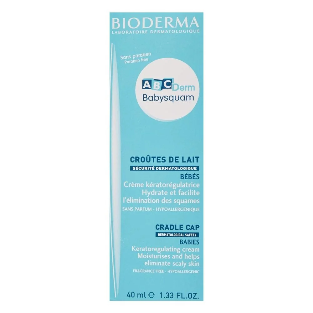 Bioderma ABCDerm Babysquam Cradle Cap Keratoregulating Cream for Infants