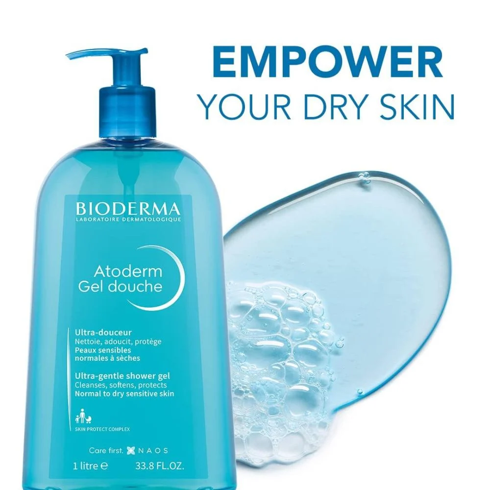 Bioderma Atoderm Gentle Shower Gel for Dry and Sensitive Skin