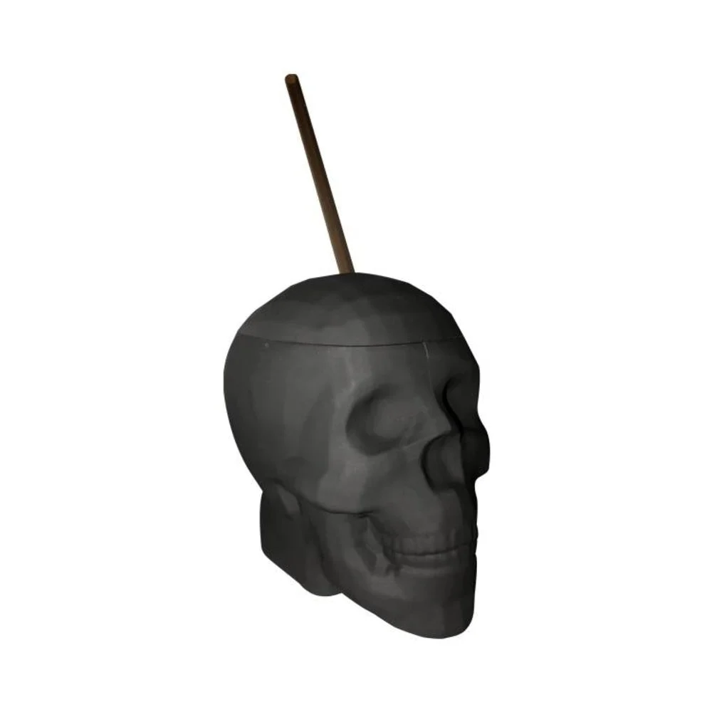 BlackMatte Skull Cup