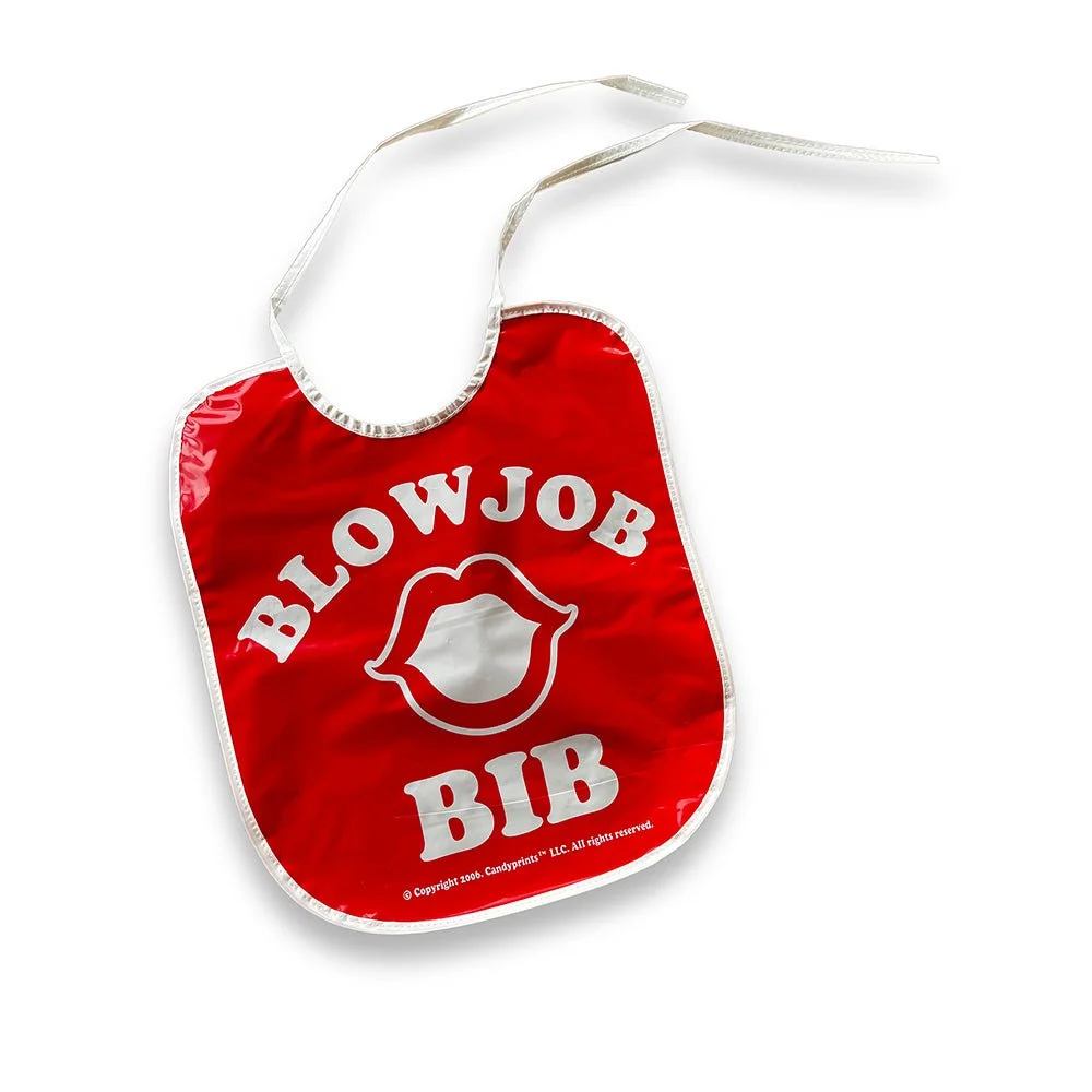 Blow Job Party Bib Red O/S