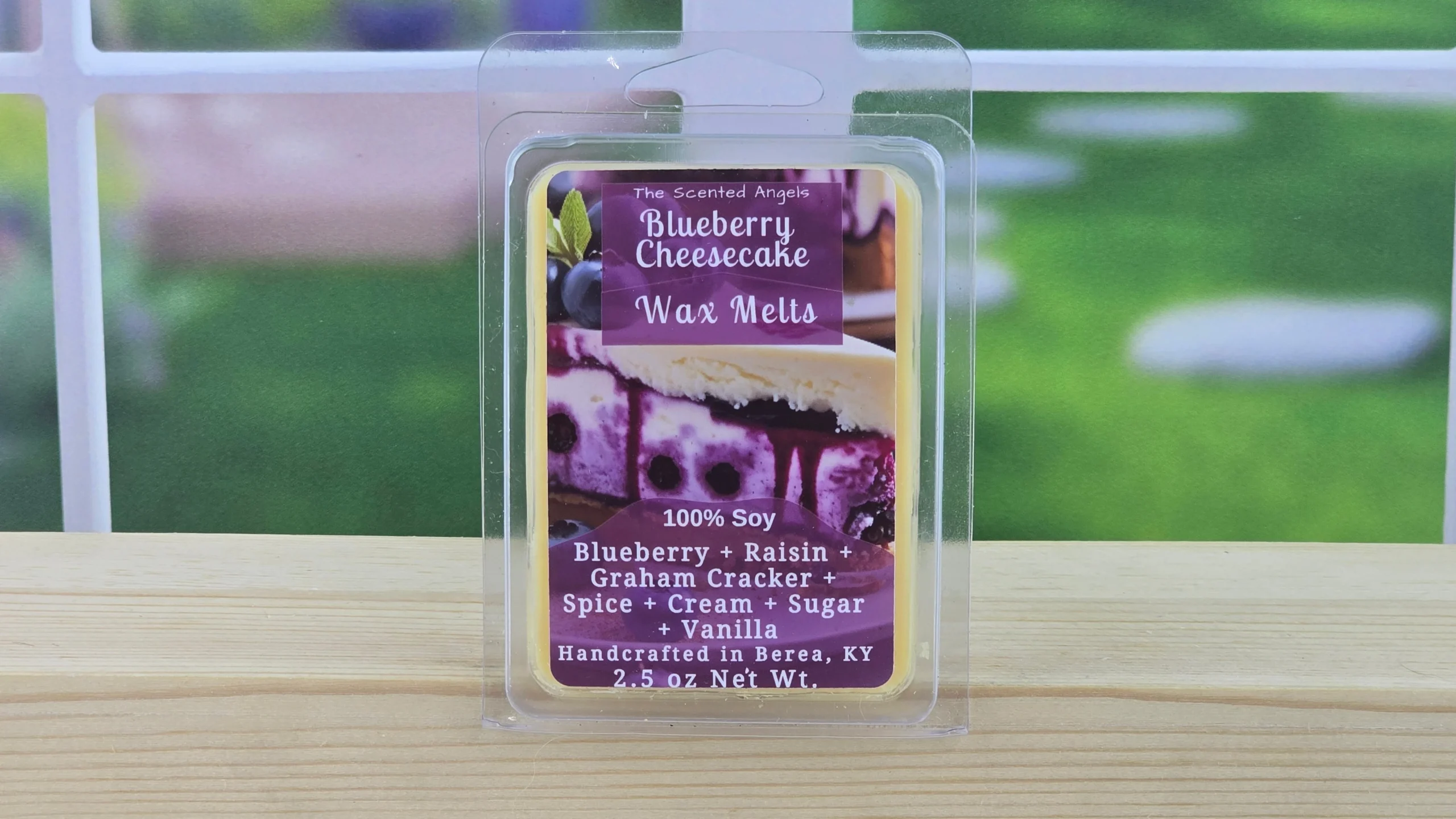 Blueberry Cheesecake Soy Wax Melts (Clamshells & Squeezable Wax)