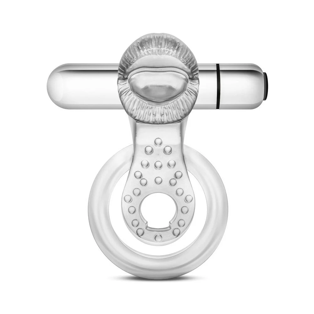 Blush Stay Hard Vibrating Tongue Ring - 10 Function