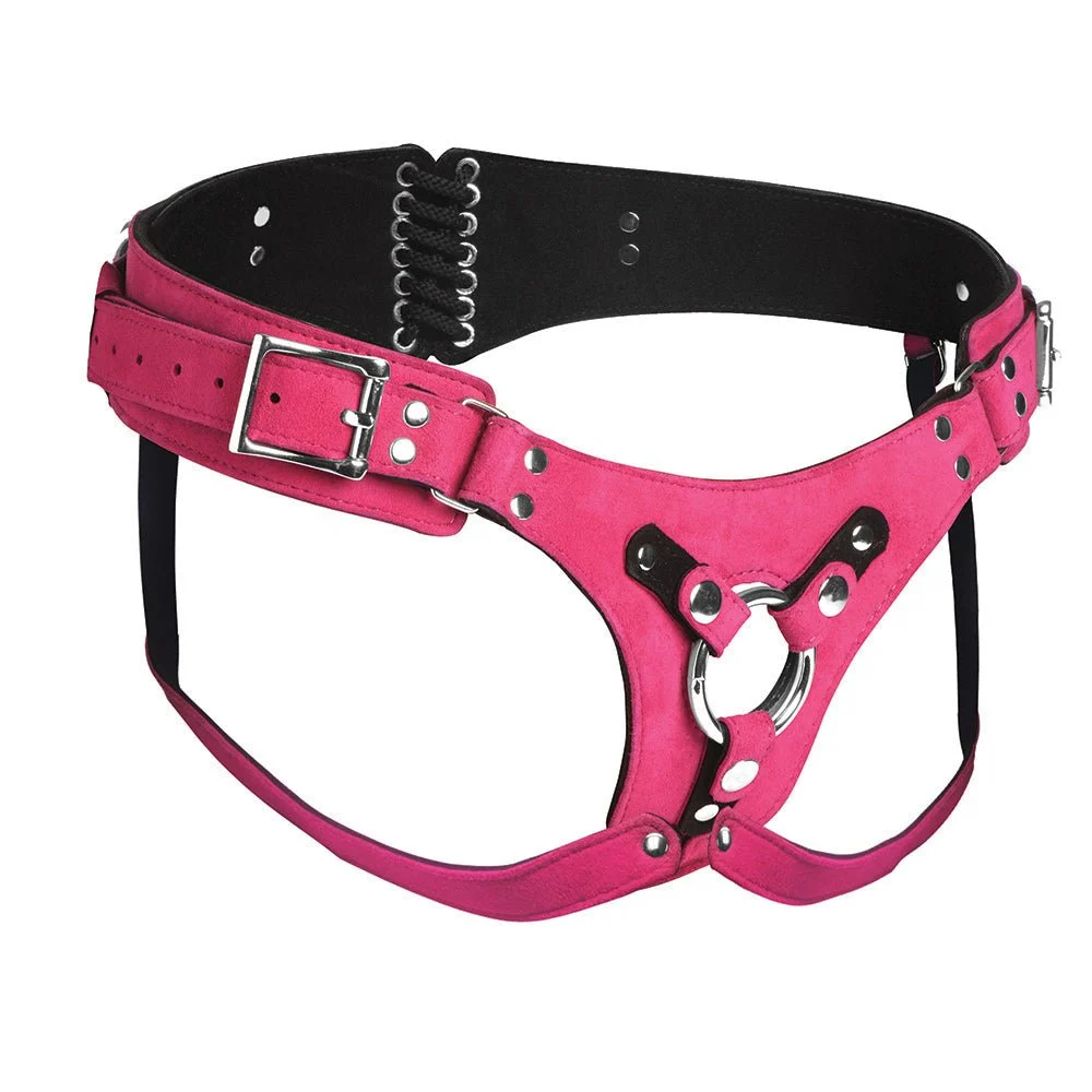 Bodice Deluxe Leather Corset Harness
