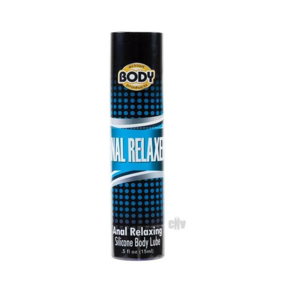 Body Action Anal Relaxer Silicone Lubricant - .5 oz