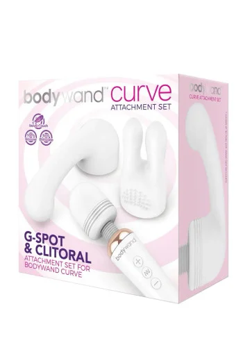 Bodywand Curve G-Spot & Clitoral Attachment Set