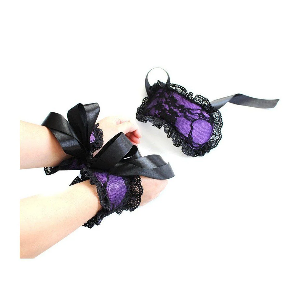 Bondage Kit - Purple Lace Bondage Kit