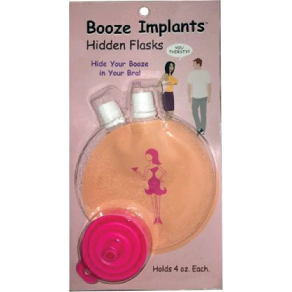 Booze Implants Hidden Flasks
