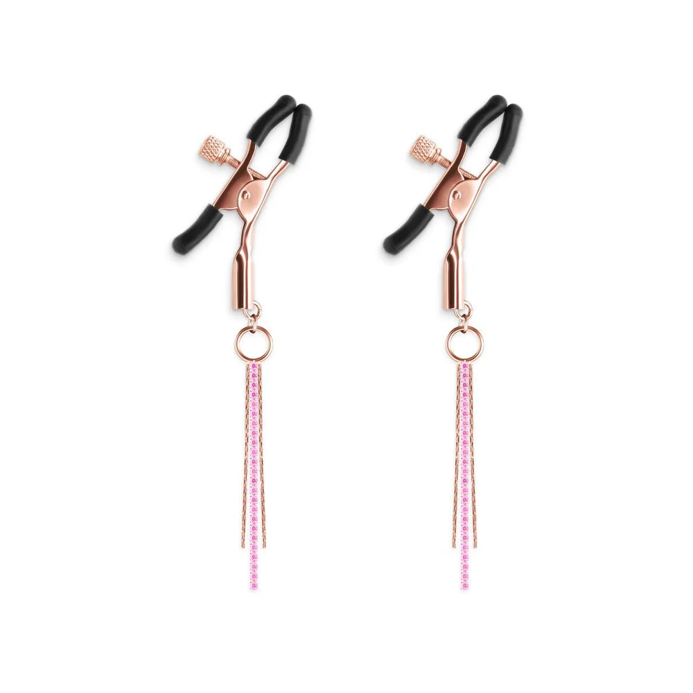 Bound D3 Nipple Clamps - Rose Gold
