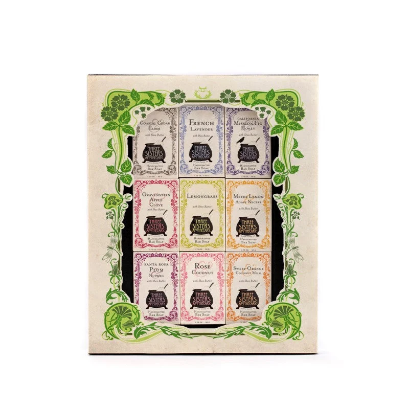 Boxed Small Bar Soap Sampler Gift Set