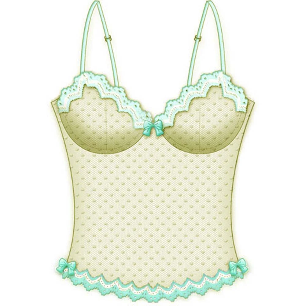 Bright Idea Shaped Cup Corset, 34C, White