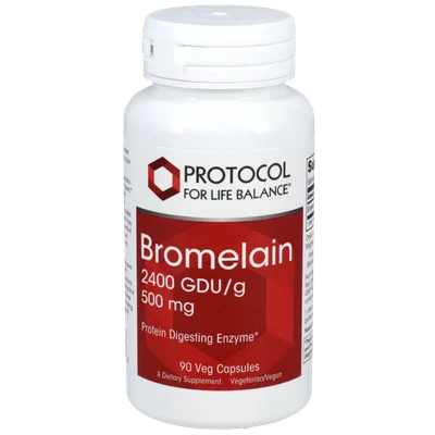 Bromelain 2400 GDU/g 500mg (Protocol for life balance)