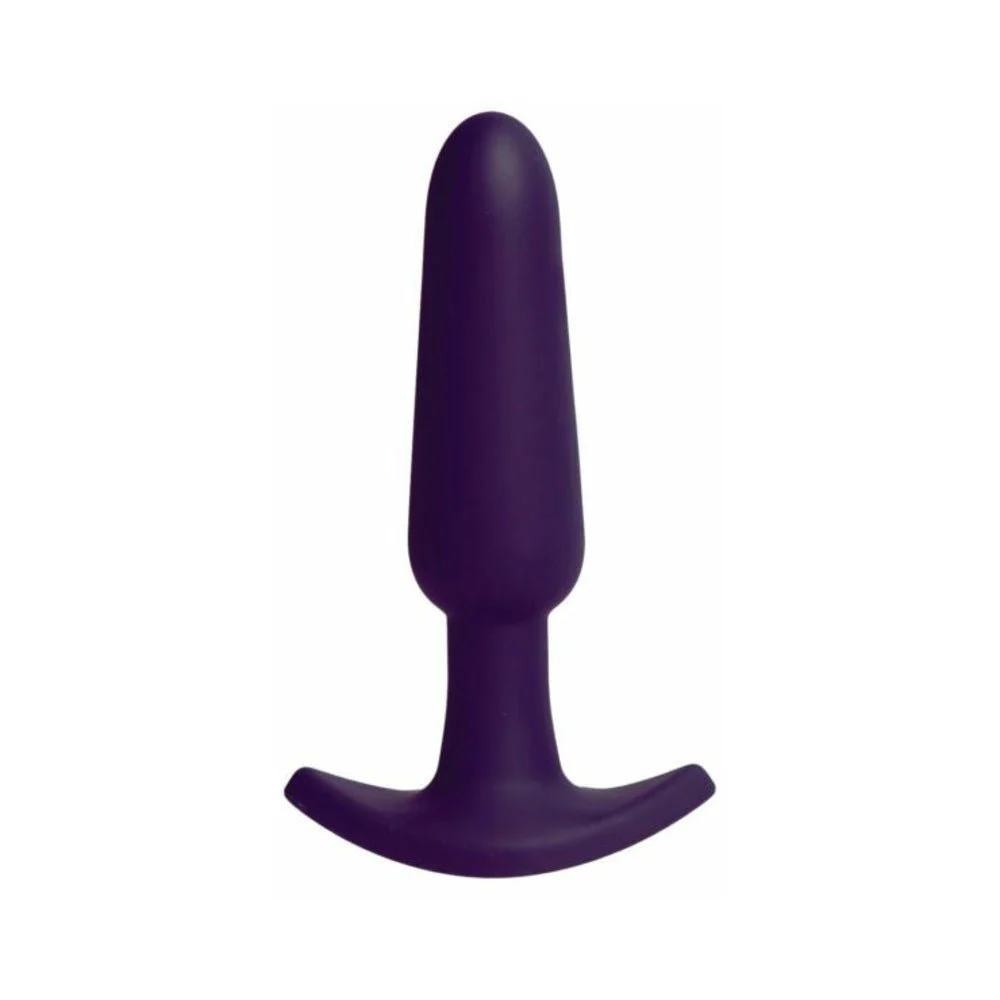 Bump Anal Vibrator, Black and Purple