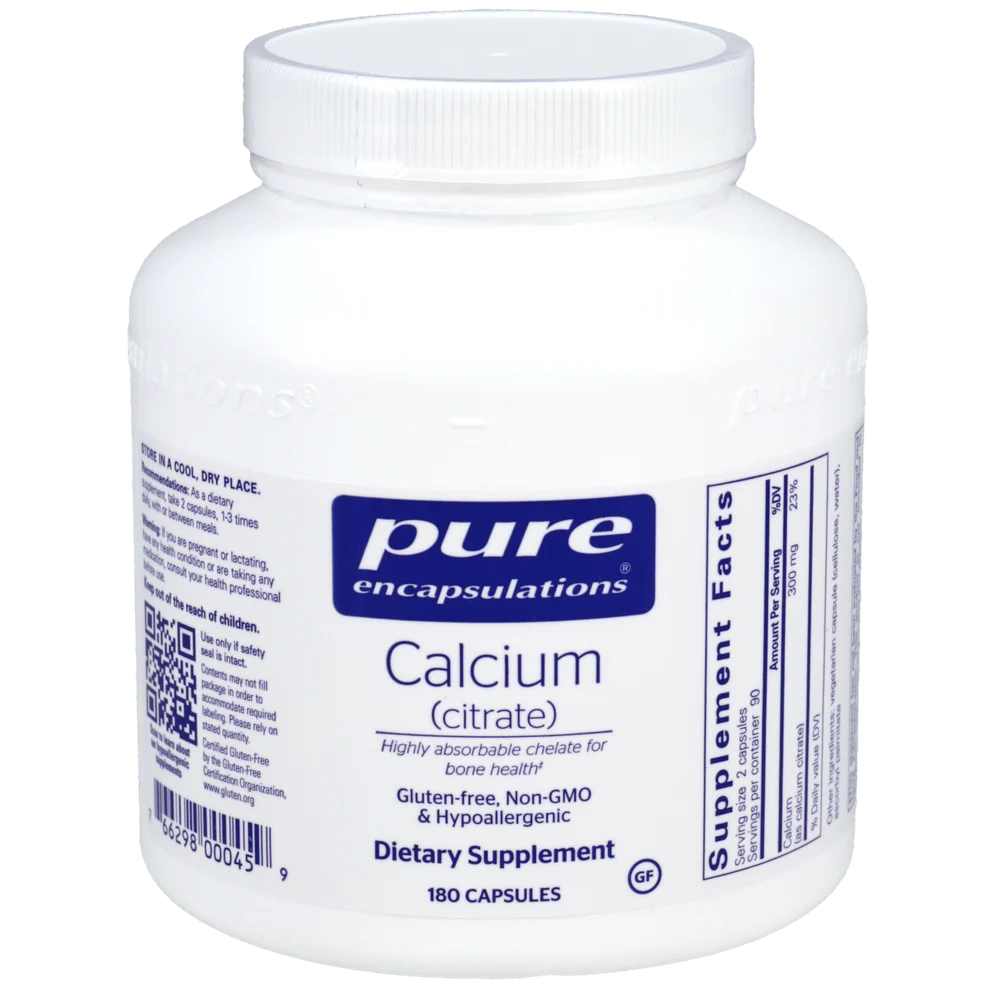 Calcium (Citrate) (Pure Encapsulations)