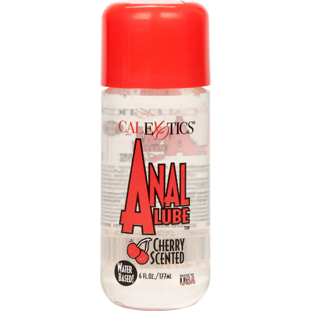 CalExotics Anal Lube, 6 fl.oz (177 mL), Cherry Scented