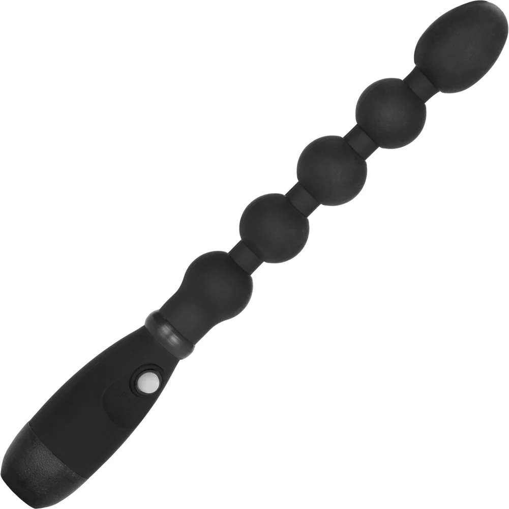 CalExotics Booty Call Booty Bender Vibrating Anal Probe, 7", Black