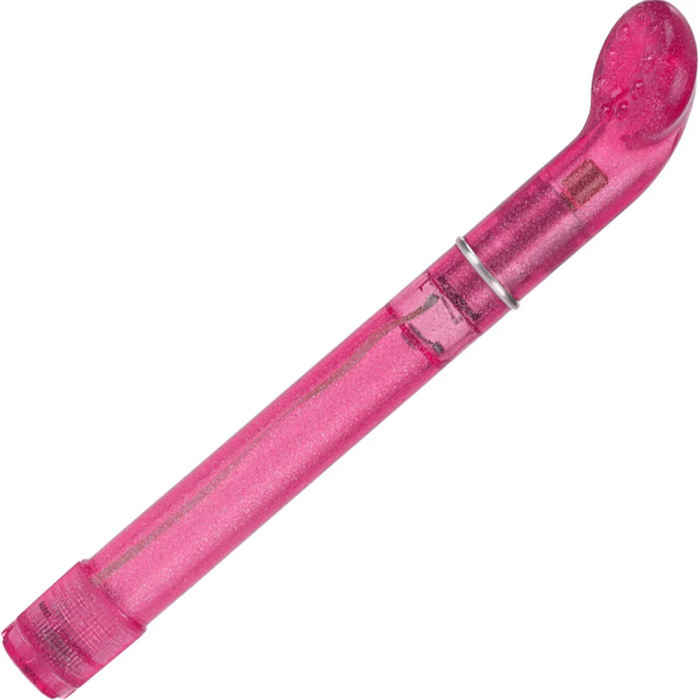 CalExotics Clit Exciter Clitoral Encaser Vibe with Love Dots, 7.5", Pink