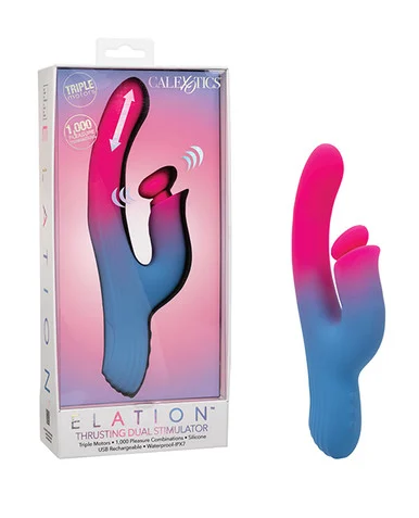 CalExotics Elation Thrusting Dual Stimulator