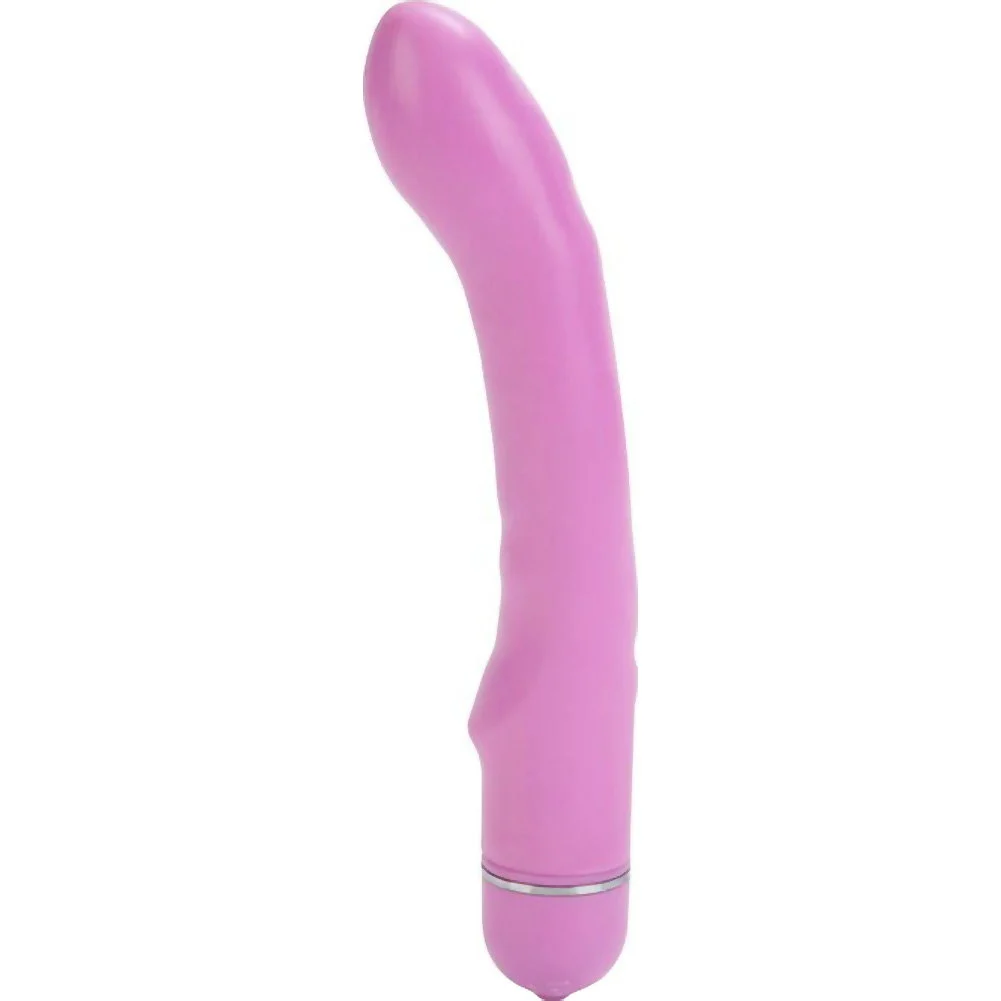 CalExotics First Time Flexi Glider Intimate Vibrator, 7", Pink