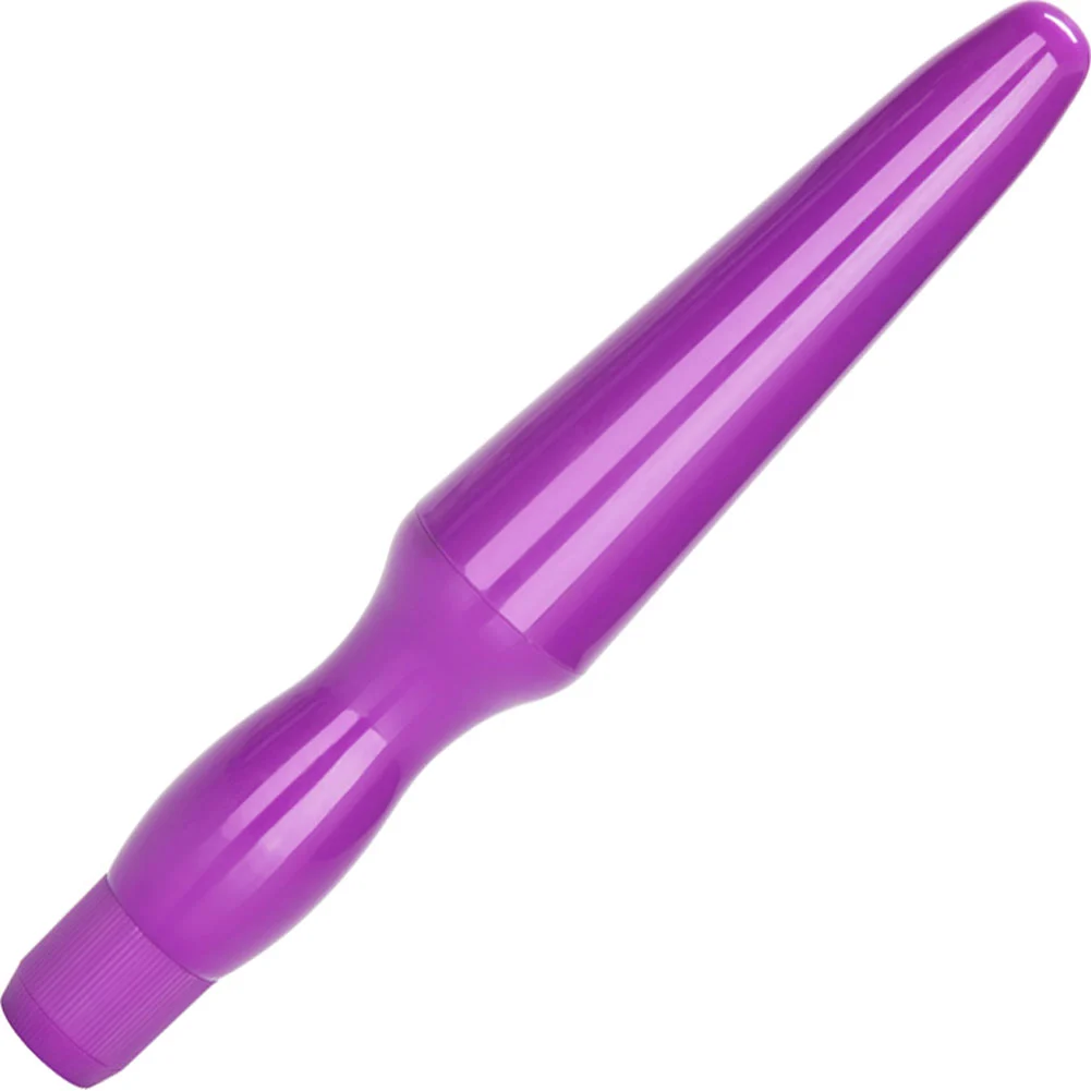 CalExotics Fujikos Waterproof Vibrating Anal Probe, 6.5", Purple