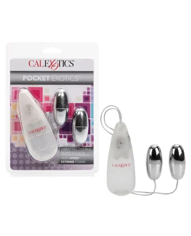 CalExotics Pocket Exotics Vibrating Double Bullets