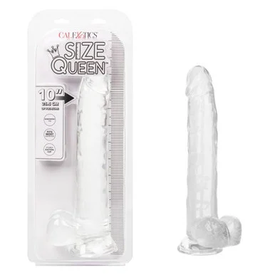 CalExotics Queen Size 10" Dildo with Balls