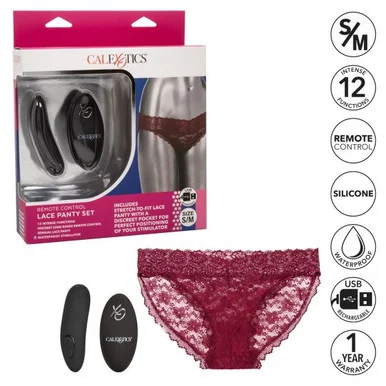 CalExotics Remote Control Lace Panty Set