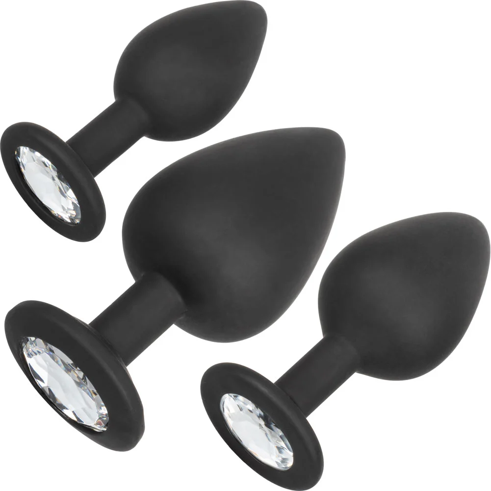 CalExotics Silicone Gem Anal Kit, Black