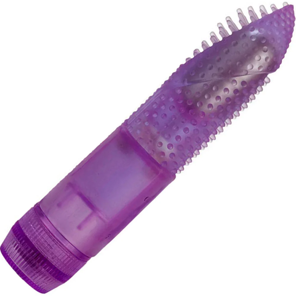 CalExotics Tickle Me Soft Stimulator Vibe, 4.5", Purple
