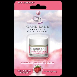 Candiland Sensual Intimate Warming Balm Strawberry Bon Bon