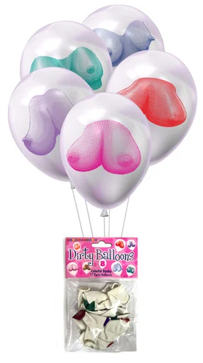 Candy Prints Dirty Balloons - Boob Balloons