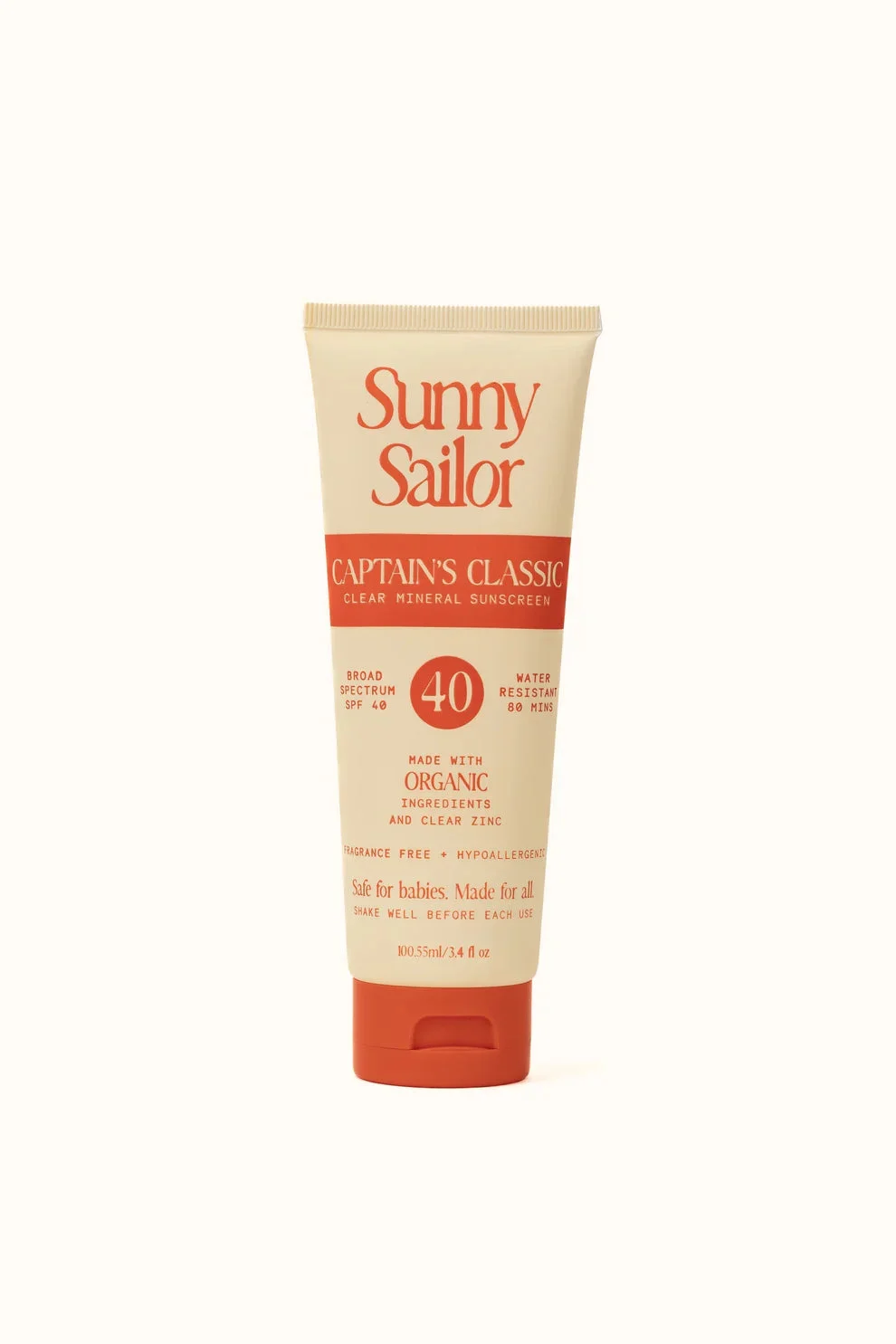 Captain's Classic Clear Minerals Lotion SPF 40