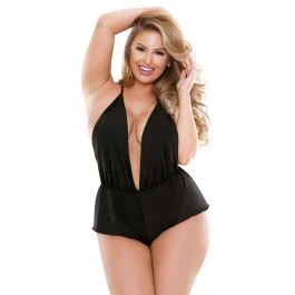 Cassandra Romper Chain Detail Curve P519 Fantasy Lingerie