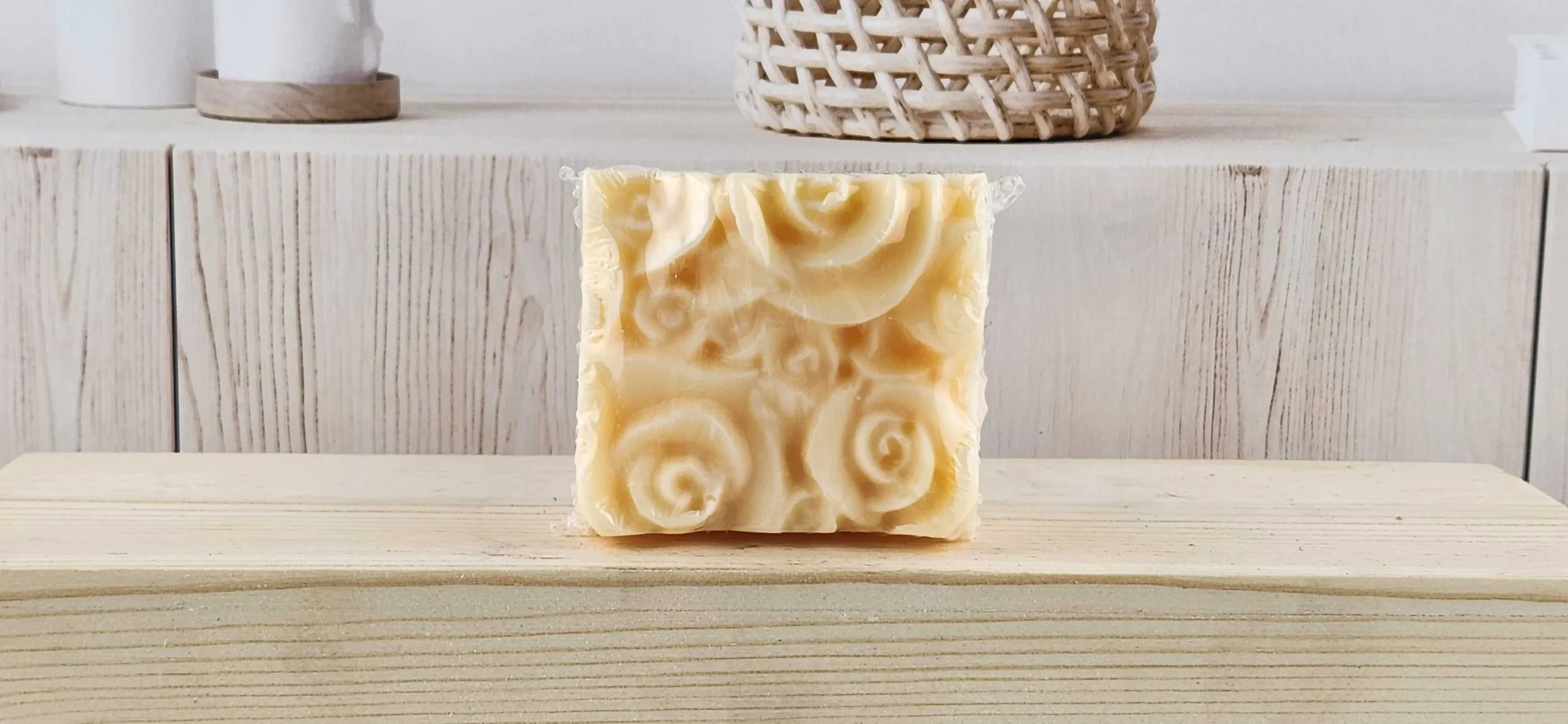 Citrus Splash Rose Flower Bar Soap - READ DESCRIPTION