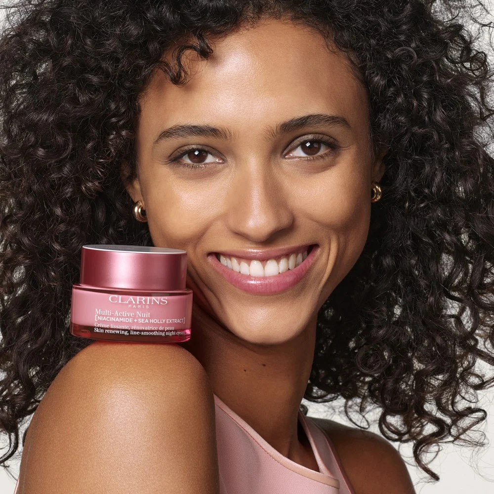 Clarins Multi-Active Nuit Line-Smoothing Night Cream Dry Skin
