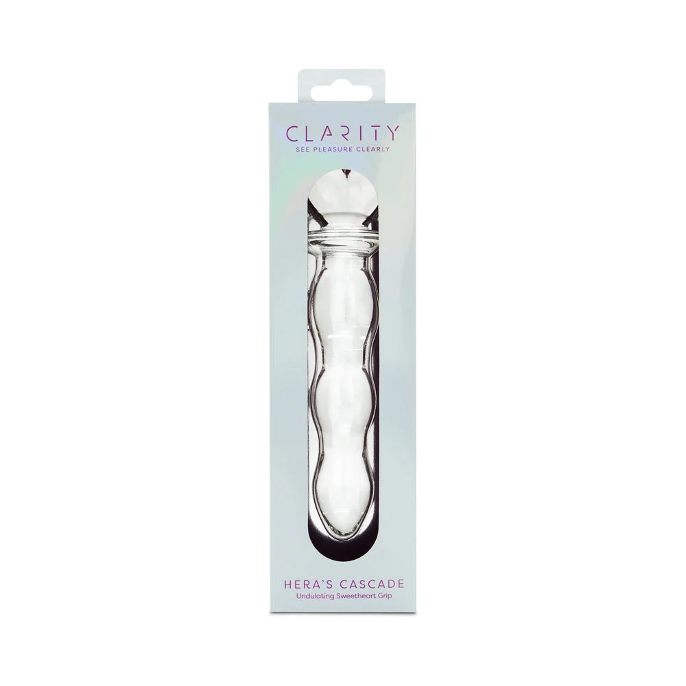Clarity Heras Cascade Glass Dildo Component