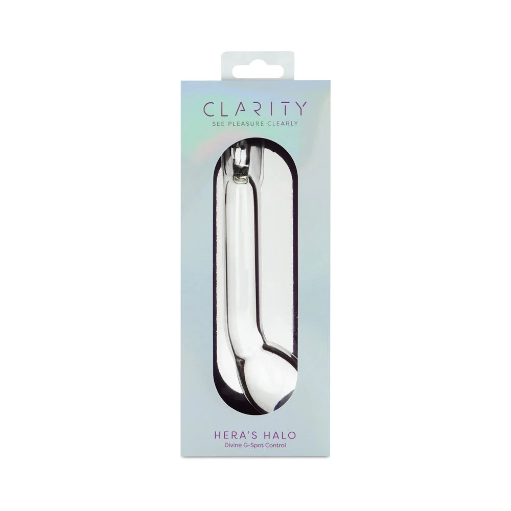 Clarity Heras Halo Glass Dildo