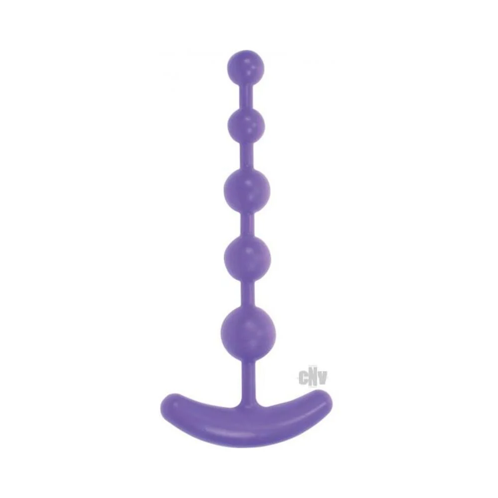 Classic Anal Beads Purple Kinx