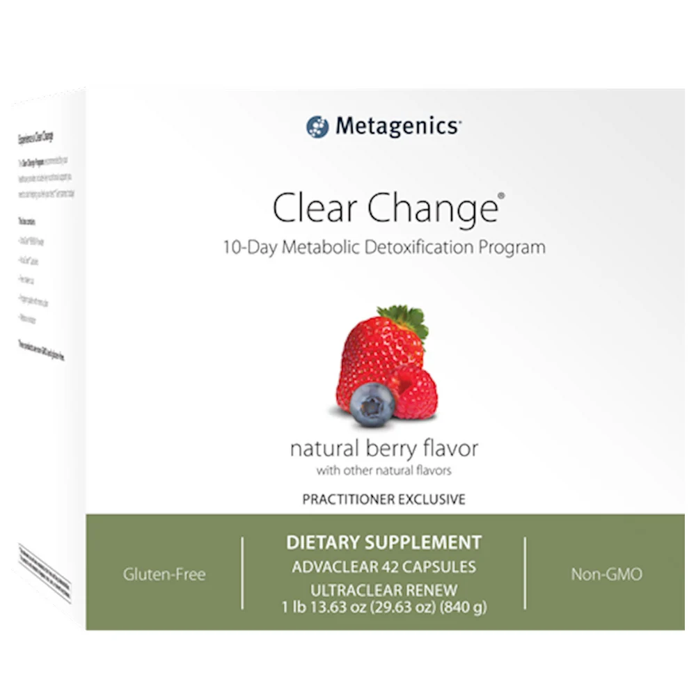 Clear Change 10 Day Program with UltraClear RENEW, Berry (Metagenics)