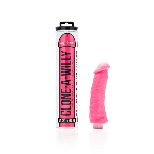 Clone A Willy Hot Pink Vibrating Penis Casting Kit